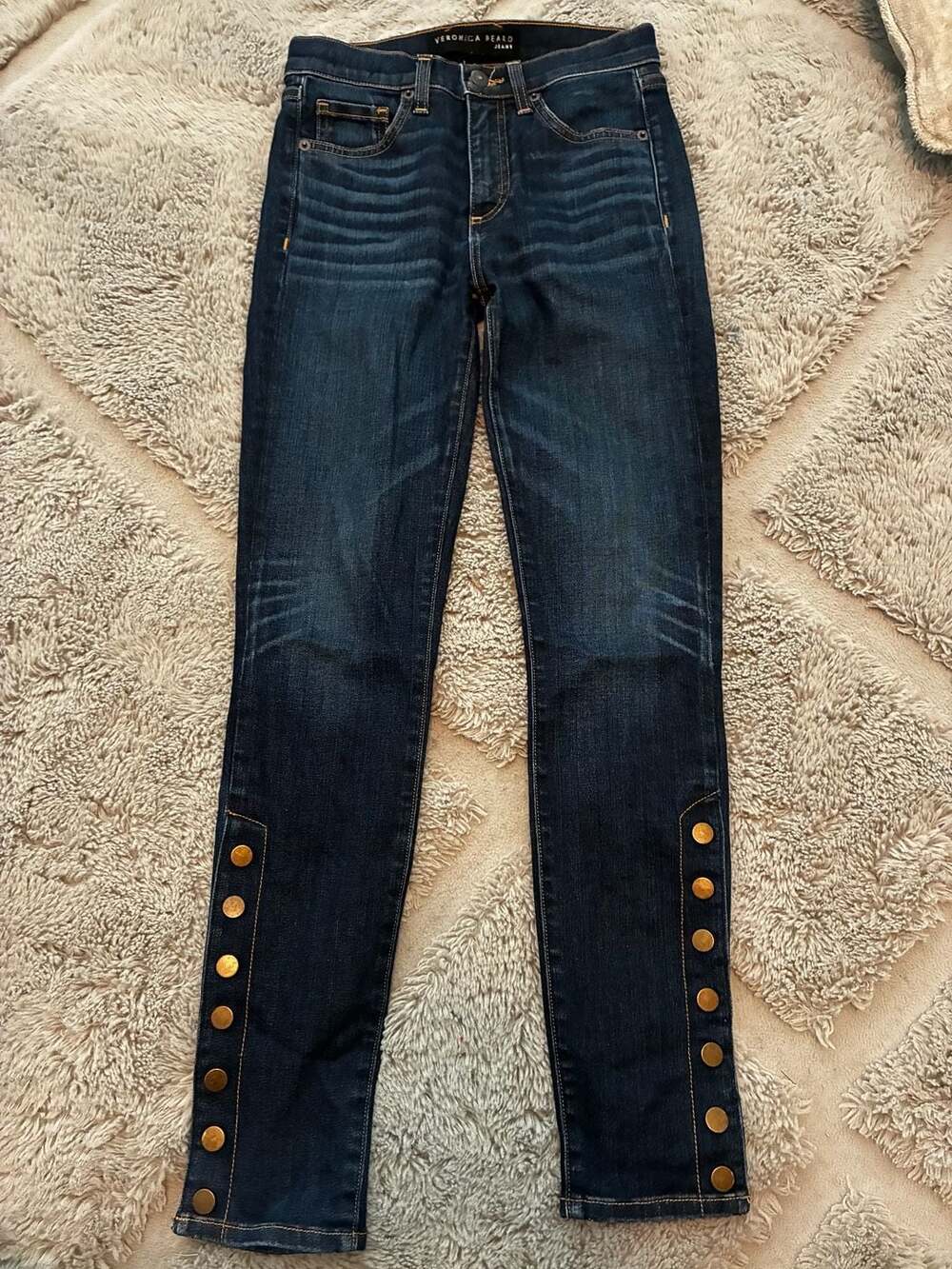 Veronica Beard Debbie High-Rise Skinny Jeans size 24/00